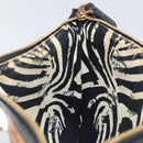 MCM Logogram Vicetos Shoulder Bag PVC Leather Brown Gold Auth BA7029-18