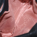 Stella MacCartney Falabella Chain Bag Suede Black Silver 391698 Auth BA7038-11