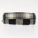 Stella MacCartney Chain Falabella Bag Polyester 2way Black 371223 Auth BA7040-5