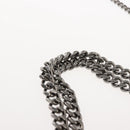 Stella MacCartney Chain Falabella Bag Polyester 2way Black 371223 Auth BA7040-8