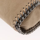 Stella MacCartney Falabella Chain Bag polyester Beige Silver 371223 Auth BA7041-18