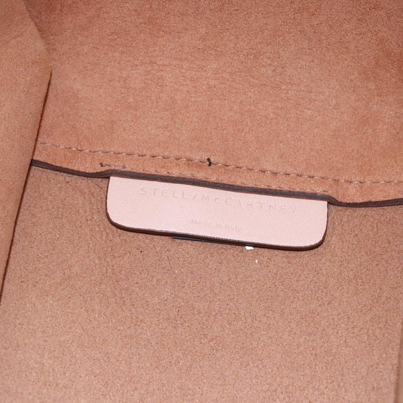 Stella MacCartney Tote Bag Leather Beige 502793 Auth BA7042