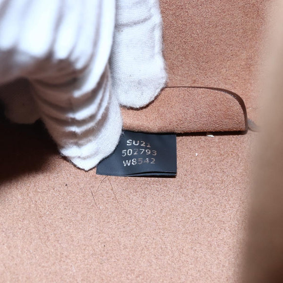 Stella MacCartney Tote Bag Leather Beige 502793 Auth BA7042