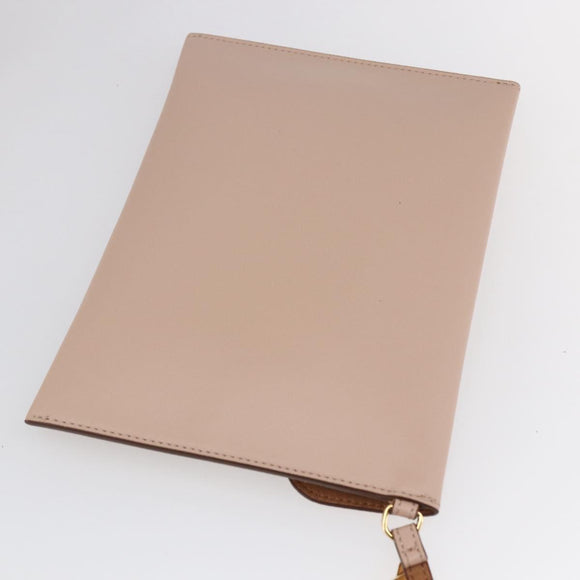 Stella MacCartney Tote Bag Leather Beige 502793 Auth BA7042