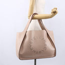 Stella MacCartney Tote Bag Leather Beige 502793 Auth BA7042-22
