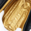 Gianni Versace Hand Bag Canvas PVC Black Gold Auth BA7043-12