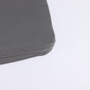 CELINE Trios Mall Shoulder Bag Leather Gray Gold Auth BA7046-16