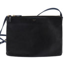 CELINE Trio large Shoulder Bag Leather Multicolor Gold Auth BA7047-13