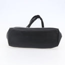 Salvatore Ferragamo Vala Shoulder Bag Leather Black Gold Auth BA7064-5