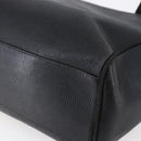 Salvatore Ferragamo Vala Shoulder Bag Leather Black Gold Auth BA7064-15