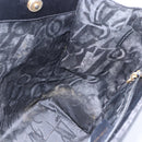 Salvatore Ferragamo Vala Shoulder Bag Leather Black Gold Auth BA7064-18