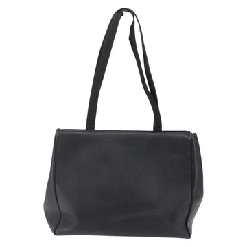 Salvatore Ferragamo Vala Shoulder Bag Leather Black Gold Auth BA7064 - 0