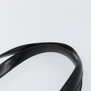 Salvatore Ferragamo Gancini Tote Bag Leather Black Silver Auth BA7066-8