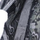 Salvatore Ferragamo Gancini Shoulder Bag Enamel Black Silver Auth BA7067-11