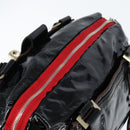 Chloe Audra Tote Bag Enamel Black Gold Auth BA7069-6