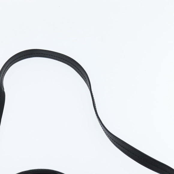 Chloe Alice Hand Bag Leather 2way Black Gold Auth BA7070