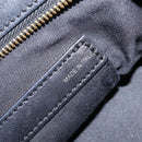 Chloe Alice Hand Bag Leather 2way Black Gold Auth BA7070-19