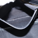 Chloe Alice Hand Bag Leather 2way Black Gold Auth BA7070-22