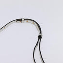 Chloe Etel Hand Bag Leather 2way Silver Gold Auth BA7071-9