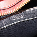 Chloe Etel Hand Bag Leather 2way Silver Gold Auth BA7071-19