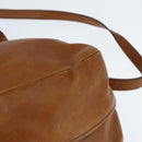 Chloe Margaret Hand Bag Leather 2way Brown Gold Auth BA7073-16