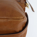 Chloe Margaret Hand Bag Leather 2way Brown Gold Auth BA7073-10