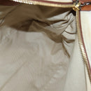 Chloe Margaret Hand Bag Leather 2way Brown Gold Auth BA7073-21