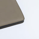 Chloe Fay Shoulder Bag Suede Leather Gray Gold Auth BA7076-16