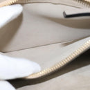 Chloe Fay Shoulder Bag Suede Leather Gray Gold Auth BA7076-22