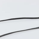 Christian Dior Trotter Canvas Shoulder Bag Navy Gold Auth BA7078-8