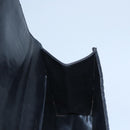 BALLY Quilted Hand Bag Leather Black Auth BA708-17