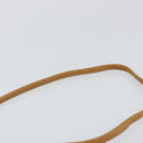 Christian Dior Honeycomb Canvas Shoulder Bag PVC Leather Beige Gold Auth BA7080-8