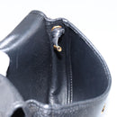 Christian Dior Shoulder Bag Leather Black Gold Auth BA7081-18