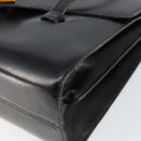 Christian Dior Shoulder Bag Leather Black Gold Auth BA7082-9