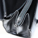 Christian Dior Shoulder Bag Leather Black Gold Auth BA7082-23