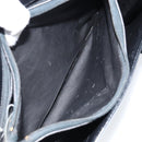 Christian Dior Shoulder Bag Leather Black Gold Auth BA7082-24