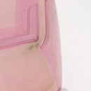 BALENCIAGA Cabas S Hand Bag Canvas Pink Auth BA7091-14