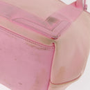 BALENCIAGA Cabas S Hand Bag Canvas Pink Auth BA7091-9