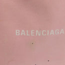 BALENCIAGA Cabas S Hand Bag Canvas Pink Auth BA7091-17