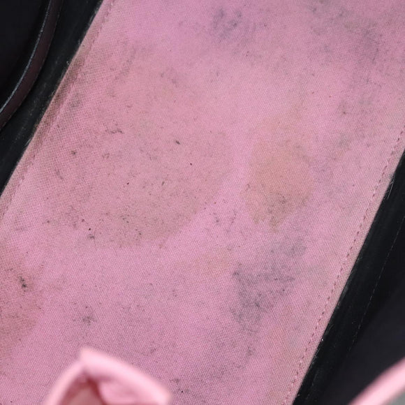 BALENCIAGA Cabas S Hand Bag Canvas Pink Auth BA7091