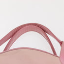 BALENCIAGA Cabas S Hand Bag Canvas Pink Auth BA7091-8
