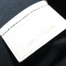 SAINT LAURENT Tote Bag Leather White Gold Auth BA7093-19