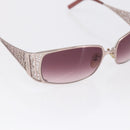 FENDI Sunglasses Plastic Pink Auth BA7101-6