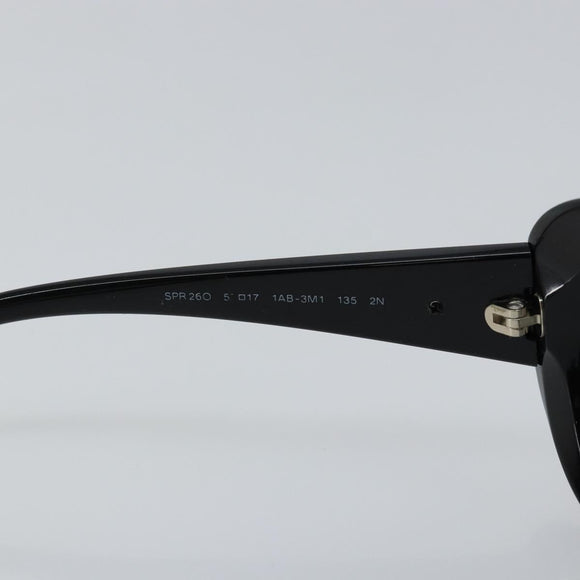 PRADA Sunglasses Plastic Black Auth BA7102