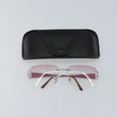 BVLGARI Sunglasses Plastic Pink Auth BA7103-11