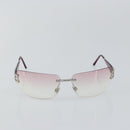 BVLGARI Sunglasses Plastic Pink Auth BA7103-2