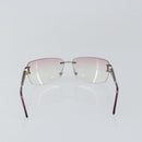 BVLGARI Sunglasses Plastic Pink Auth BA7103-3