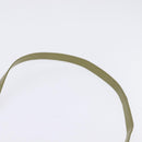 GUCCI Shoulder Bag Suede Leather Green Gold Auth BA7108-8