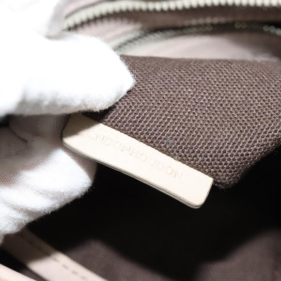 BURBERRY Nova Check Shoulder Bag PVC Khaki Auth BA711