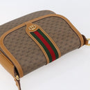 GUCCI Micro GG Supreme Web Sherry Line Bag PVC Beige 001 115 0914 Auth BA7111-6
